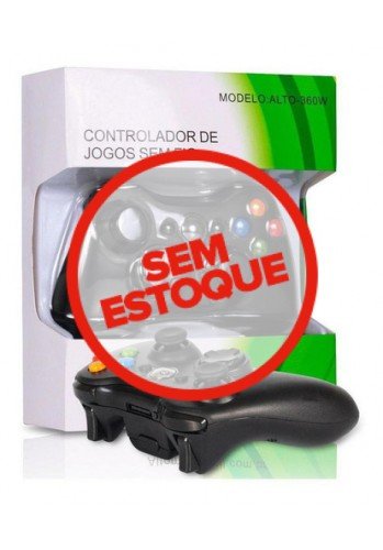 Controle sem fio Altomex - XBOX 360