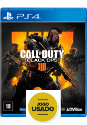 Call Of Duty Black Ops 4 - PS4 (Usado)