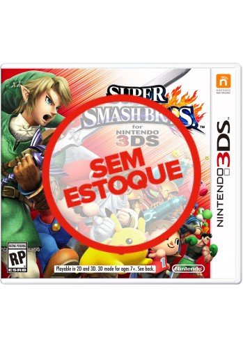 Super Smash Bros - 3DS (Usado)