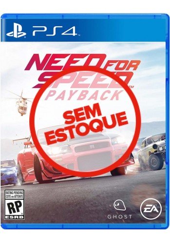 Need for Speed Payback - PS4 (Jogo em inglês)