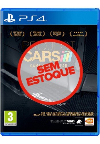 Project Cars: Complete Edition - PS4