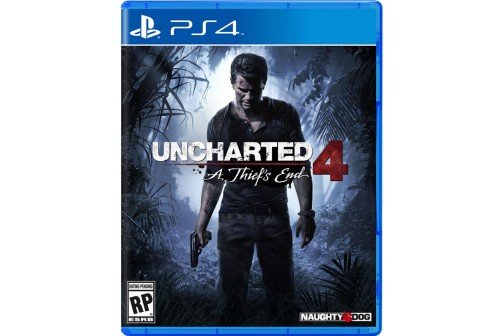 Jogo Uncharted A Thief's End 4 - Capa Papelão - Ps4 Original