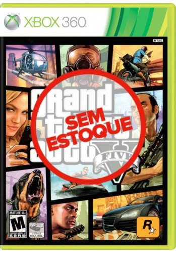 GTA V (Grand Theft Auto) - Xbox 360