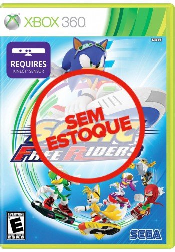 Sonic Free Riders para Xbox 360 - Sega - Jogos de Plataforma - Magazine  Luiza