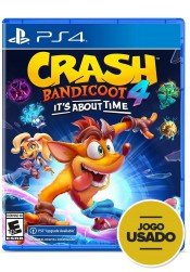 Crash 4: It's About Time - PS4 ( Usado )
