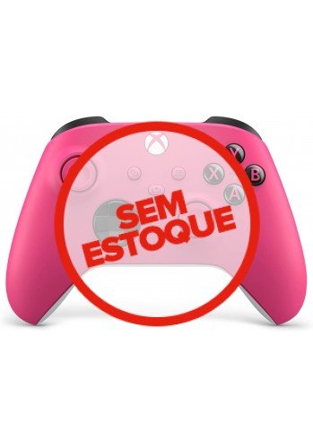 Controle sem fio - Xbox Series e One [Deep Pink]