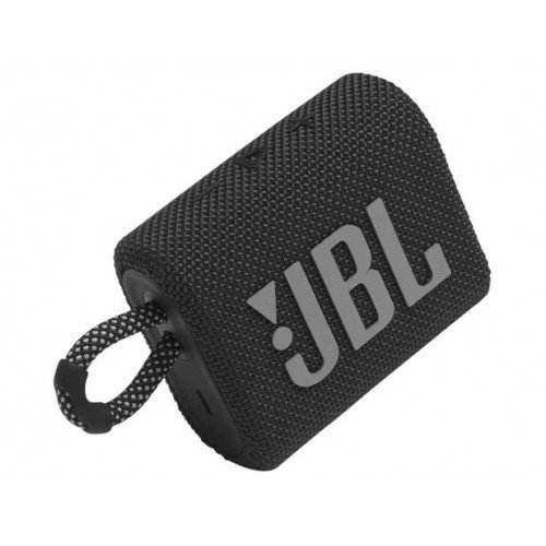 Caixa de Som Bluetooth preta - JBL GO3