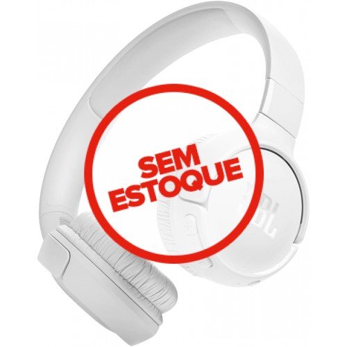 Fone de Ouvido Bluetooth Tune 520BT Branco - JBL