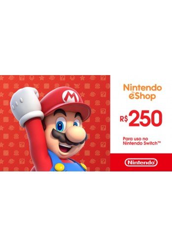 Nintendo Cash R$250 - Switch