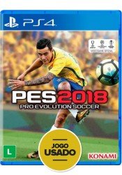 PES 2018: Pro Evolution Soccer - PS4 ( Usado )