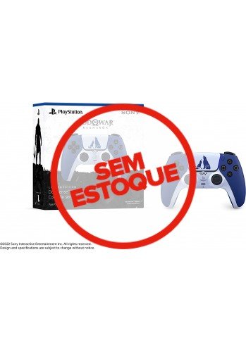 Controle PS5 sem fio DualSense Edição Limitada God of War