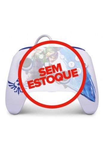 Controle com fio PowerA - SWITCH [Zelda]