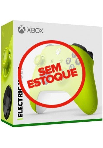 Controle sem fio - Xbox Series e One [Electric Volt]
